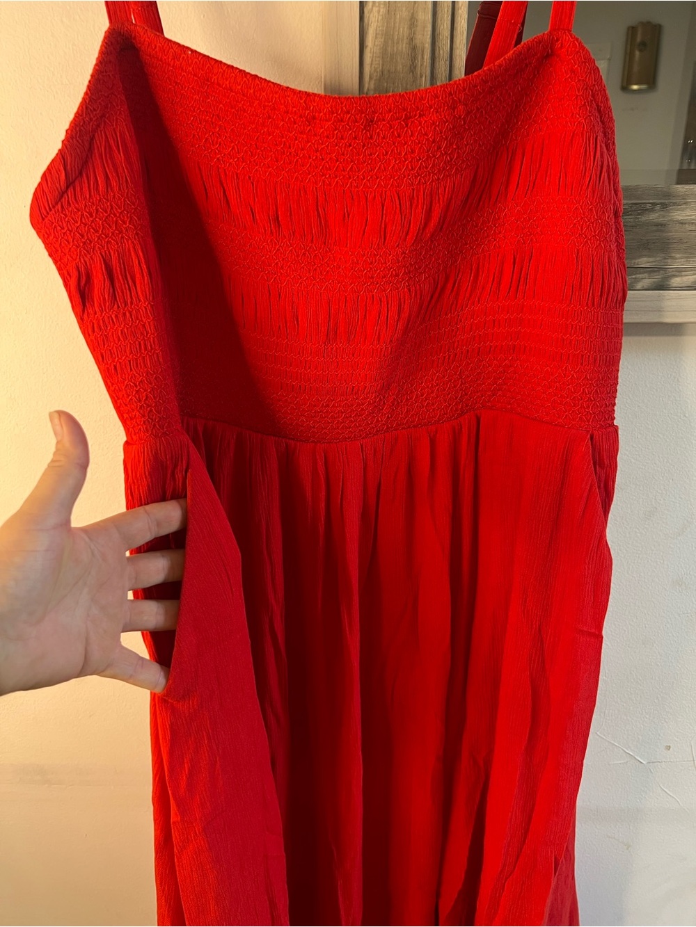 torrid Bright Red Maxi Sundress with Adjustable Straps - Picture 3 of 7